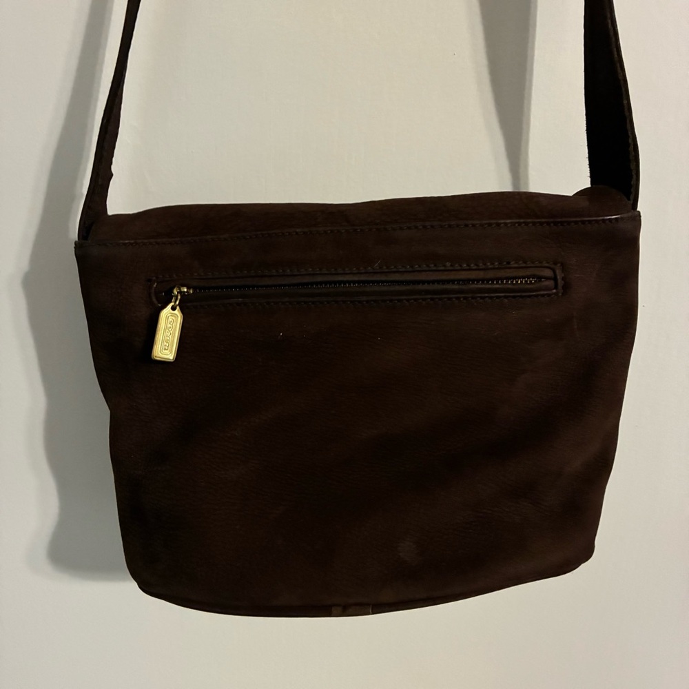 Coach vintage nubuck suede crossbody bag - Picture 8 of 14